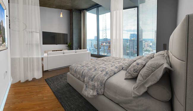 Open Floor Plan: BEDROOM - 860 Peachtree St NE