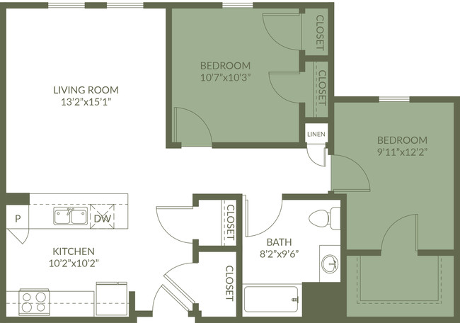 Floorplan - Residences at Maple Glen