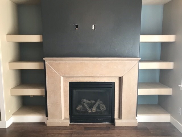 Fireplace - 103 W Canley Vale Ln