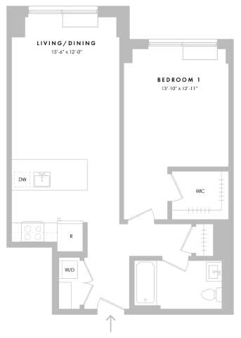 Floorplan - The Hazel Jersey City
