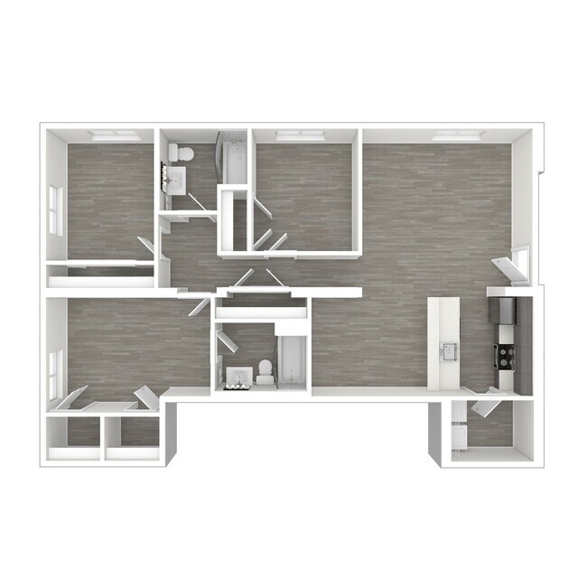 Floorplan - Manor Flats Off Sansom
