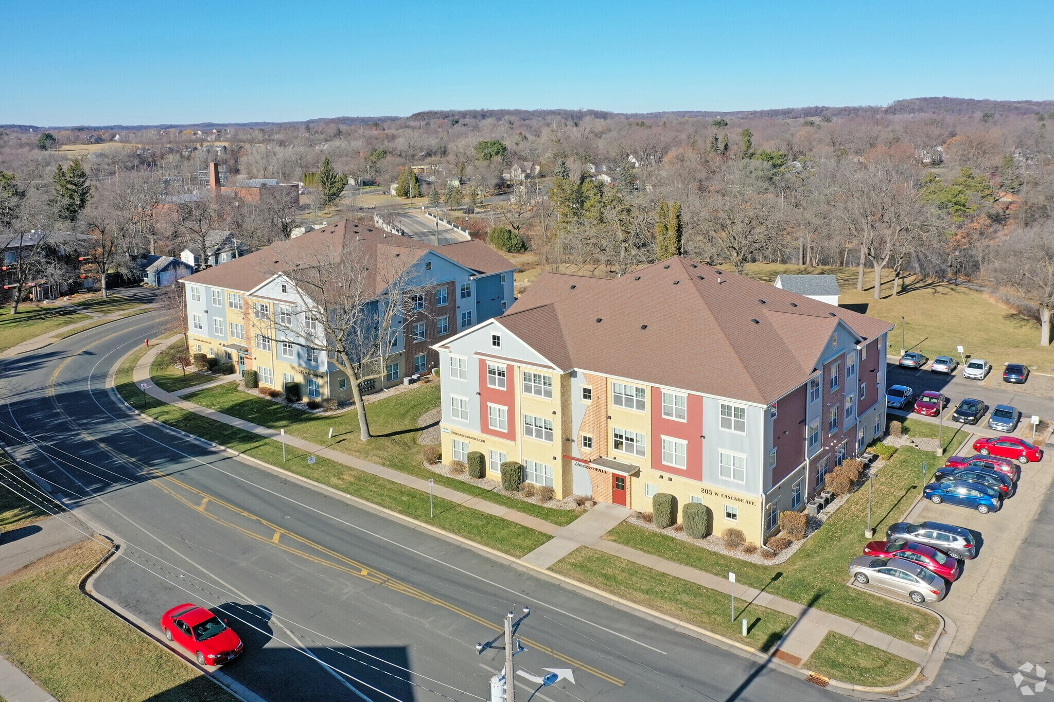 Aerial Photo - University Falls Apartments