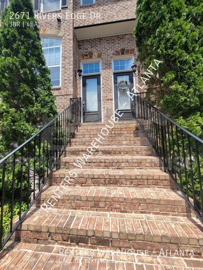 Beautiful 3 Story Brick Buckhead Townhome! 2671 Rivers Edge Dr NE