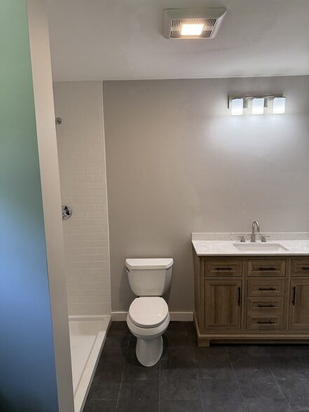 large bathroom heated floors - 18 Montello St