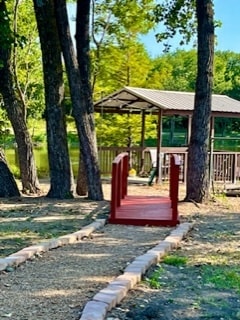 walking paths to fire pit and covered dock - 2510 Private Road 1180