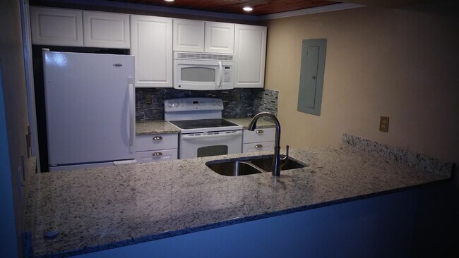 Close-up of the remodeled kitchen - 4193 Abbey Court