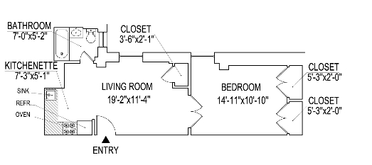 Apartment 5K - Terrace Court