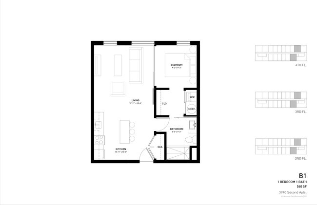 Floorplan - Brainard Flats