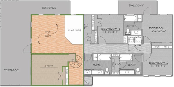 Floorplan - Texan Pearl Best Value in West Campus