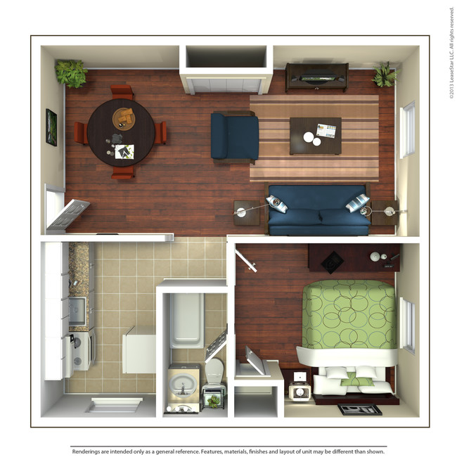 Floorplan - Edison Apartments