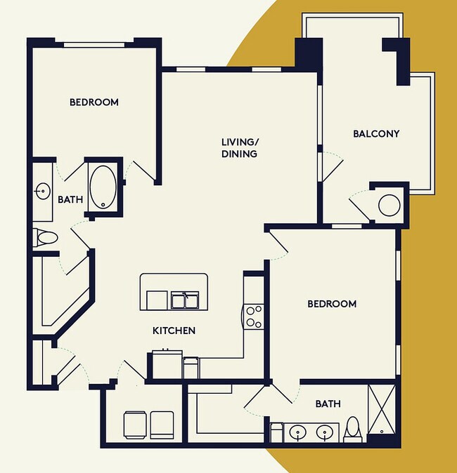 B2-ALT1 | 2bed 2bath - Creekside Park The Grove