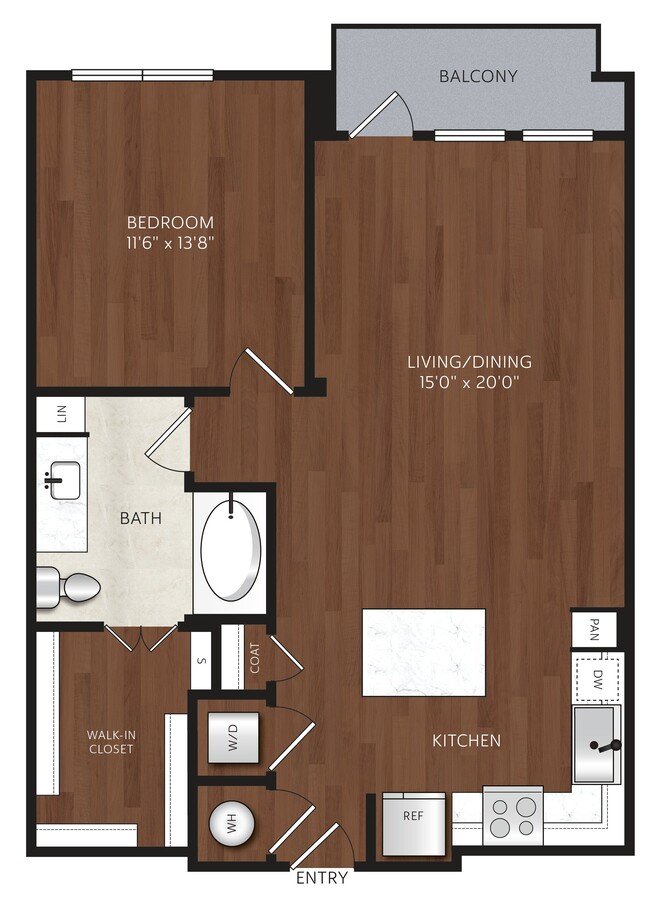 Floorplan - The Park at Katy Trail