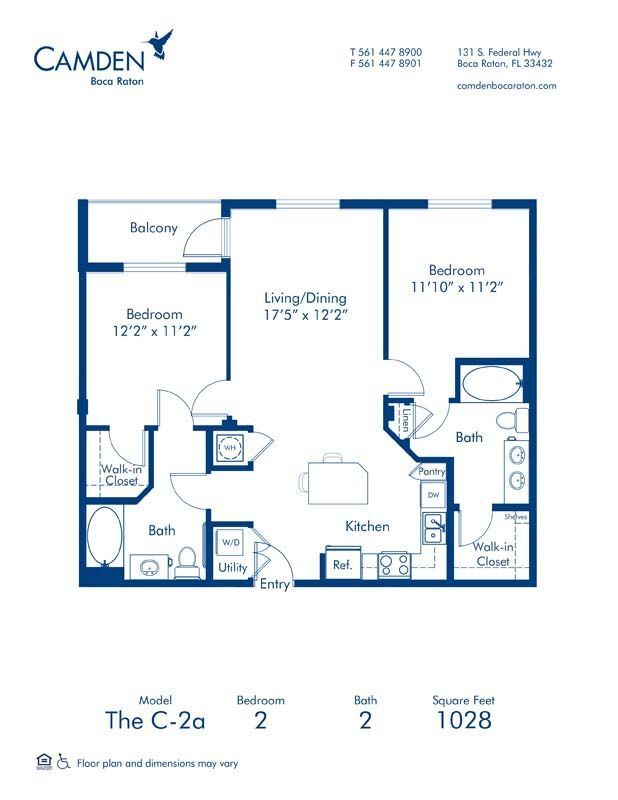 Floorplan - Camden Boca Raton