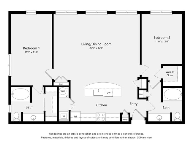 Floorplan - 5225 Maple