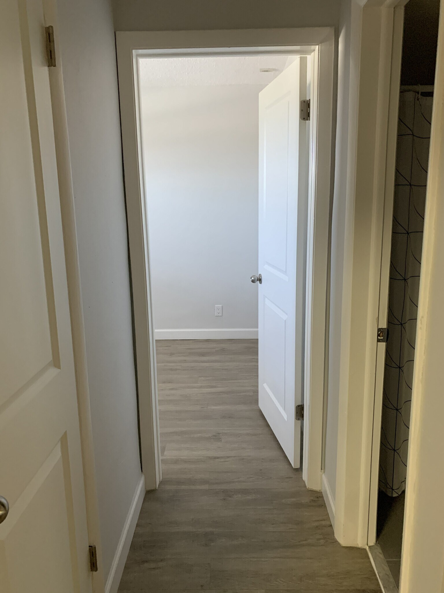 Hall Entry to Guest Bedroom - 1400 NE 57th St