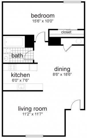 Floorplan - Vah-Ki Court Apartments