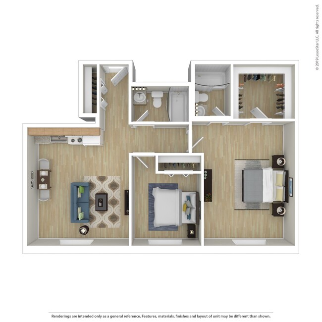 Floorplan - Museum Park Apartments