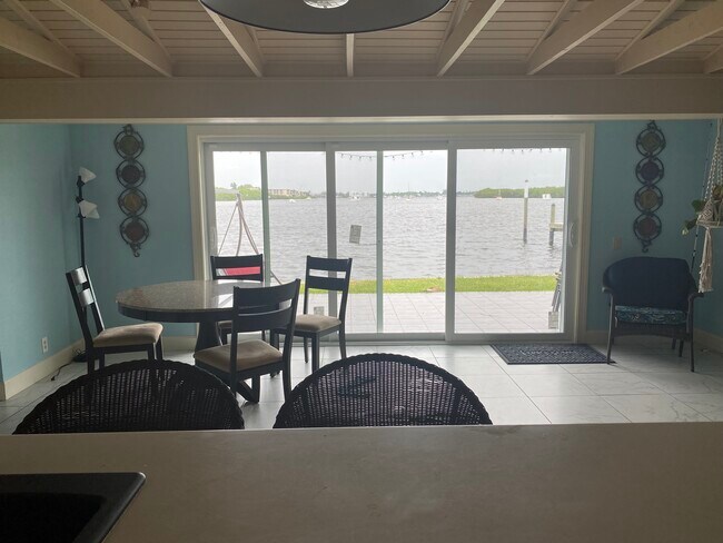 Nook with open lemon bay view. - 160 Stanford Dr