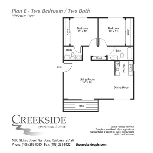 Creekside Apartments 1800 Stokes St San Jose CA 95126 Apartment Finder