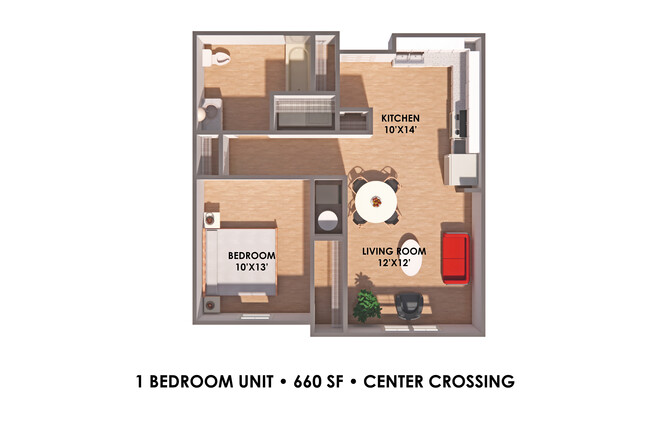 Floorplan - Center Crossing