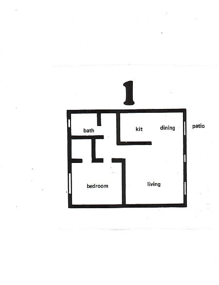 1BR/1BA - Oak Park Apartments
