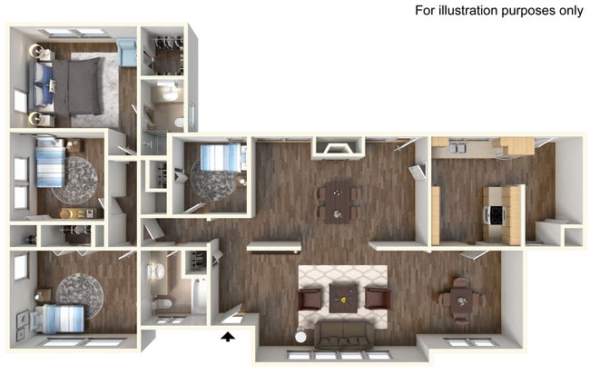 Montague 3 bd E9 - Fort Hood Family Housing