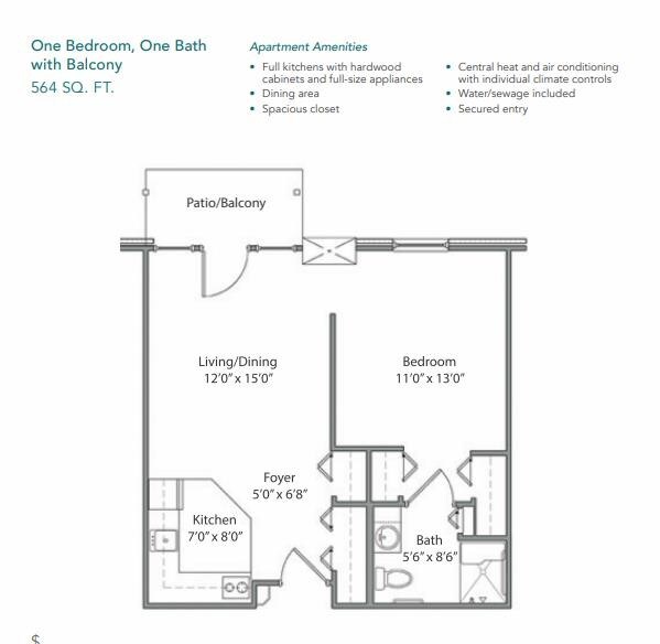 Floorplan - Pine Ridge of Garfield