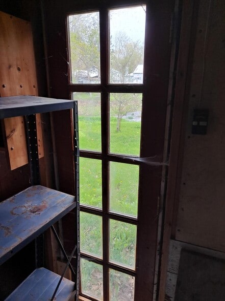 cellar door to back yard - 345 Main St