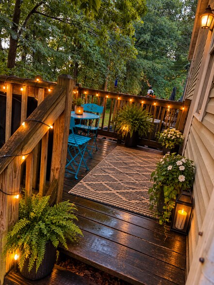 back deck - 210 George Wallace Hwy