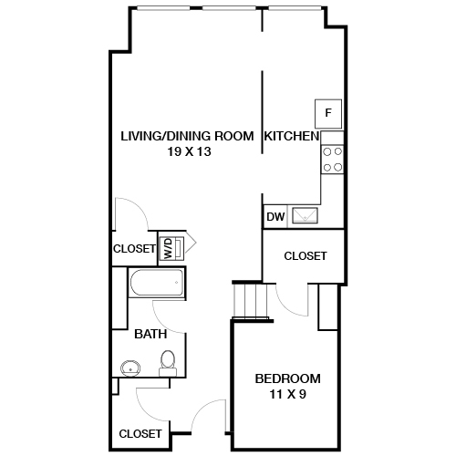 Floorplan - The Left Bank