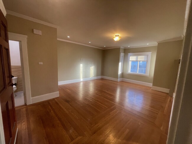 And here is the view of the living room from the bedrooms. - 286 19th Ave