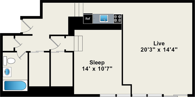 Floorplan - Reside on Wellington