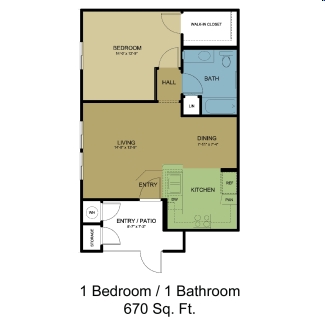 1BR/1BA - Forestwood at Folsom