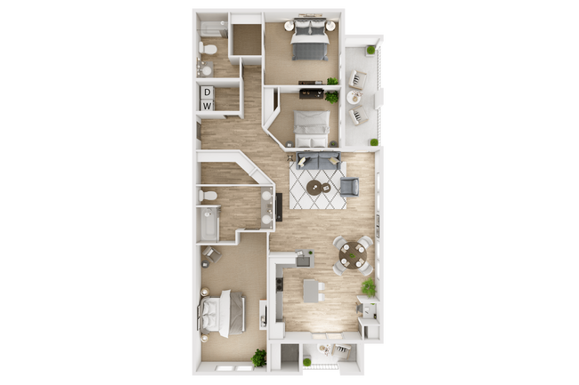 Floorplan - The Viridian