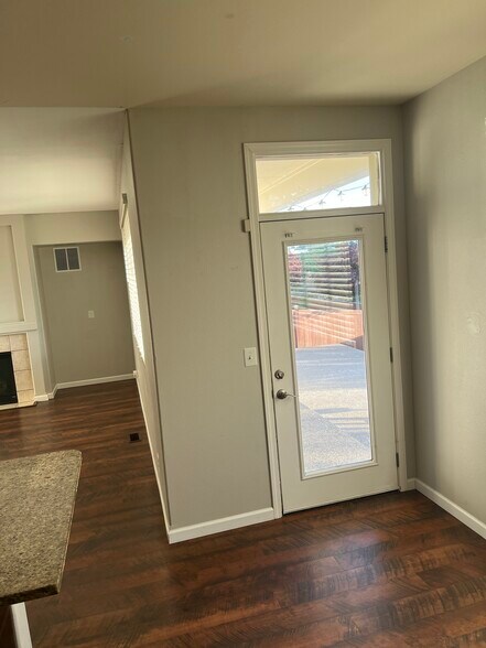Door to backyard - 3601 Lanyard Dr NE