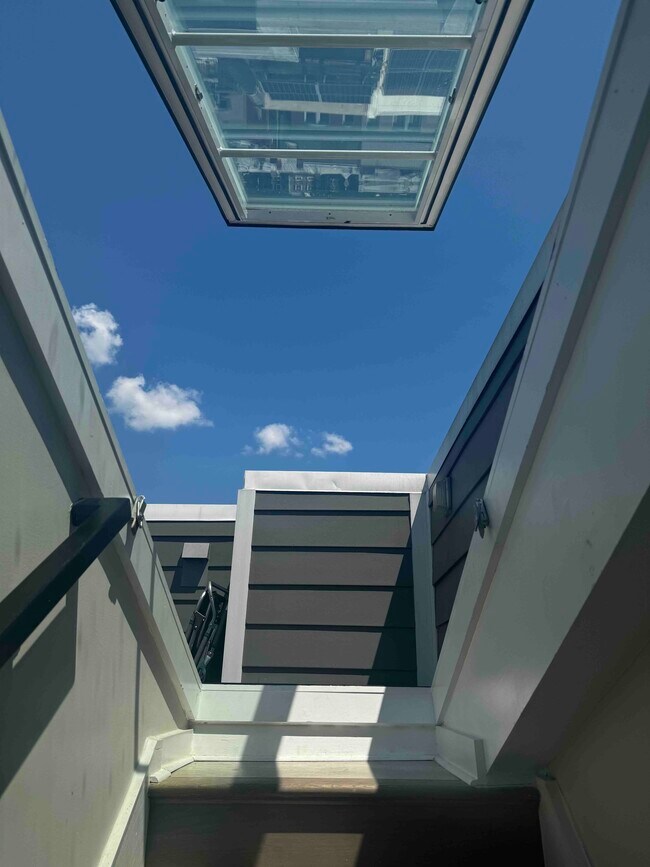 Roof deck hatch - 765 Girard St NW