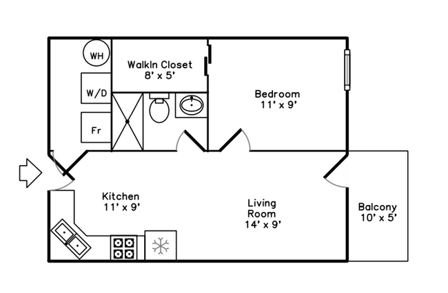 Building Photo - Updated, Spacious 1bd/1bth Ukrainian Village, Avail Now!