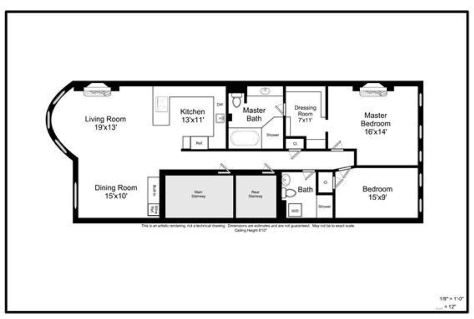Floor plan - 117 Saint Botolph St