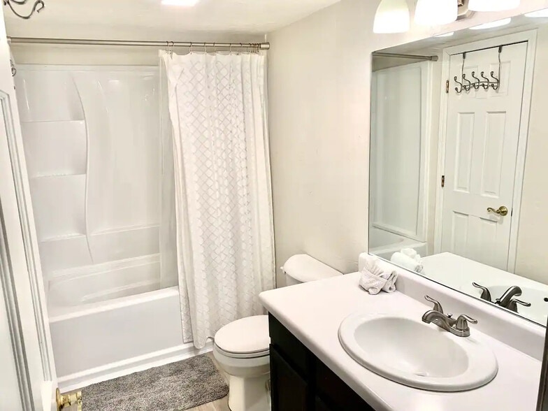Bathroom with shower and bathtup - 3440 S Walkup Dr