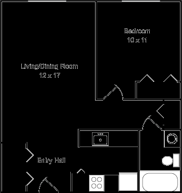 Floorplan - Raymond Watkin Apartments