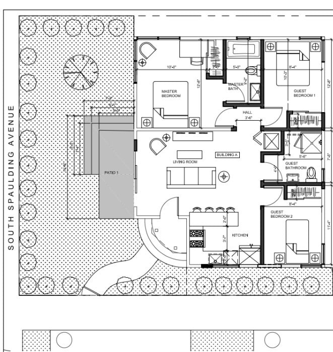 Floor Plan - 2648 S Spaulding Ave