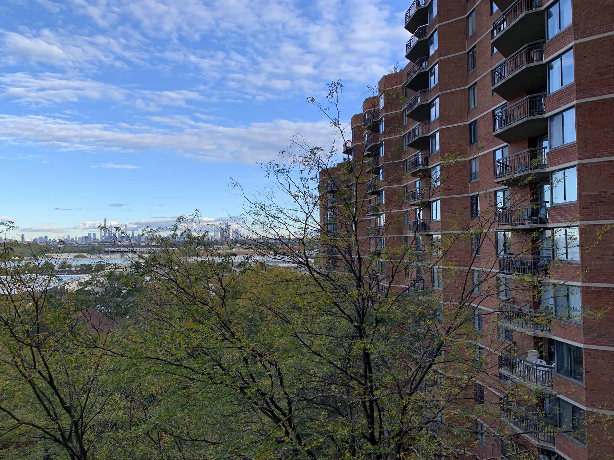 NYC Views from Bedroom - 733 Harmon Cove Tower