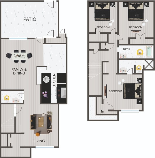 Floorplan - Palms on Rolling Creek