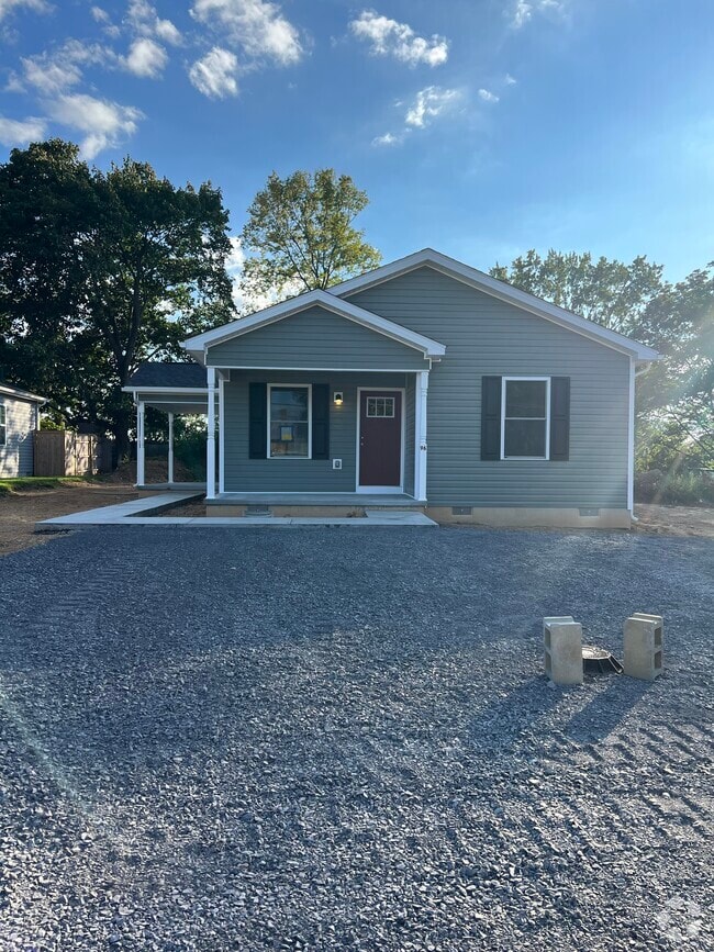 Driveway is paved - 96 Hanshew Ln