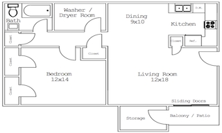 1BR/1BA - Oak Tree Farms