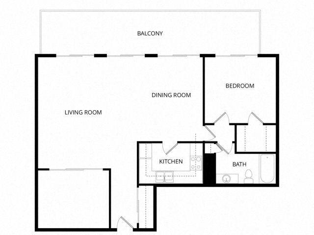 Floorplan - Capitol Towers - Towers and Villas