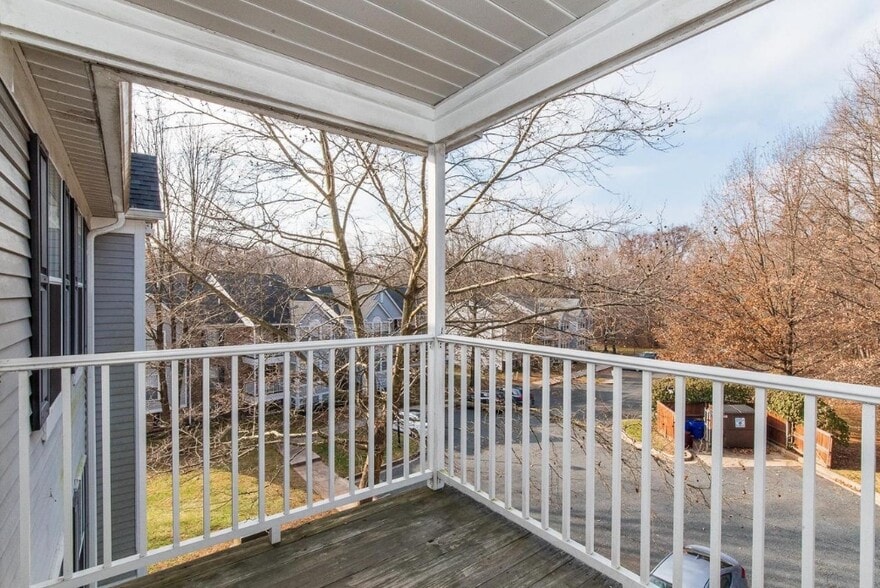 balcony view - 1002 Markham Ct