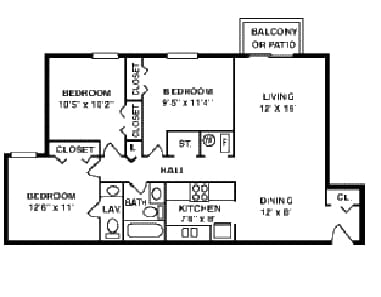 3BR/1.5BA - Preserve at Canal