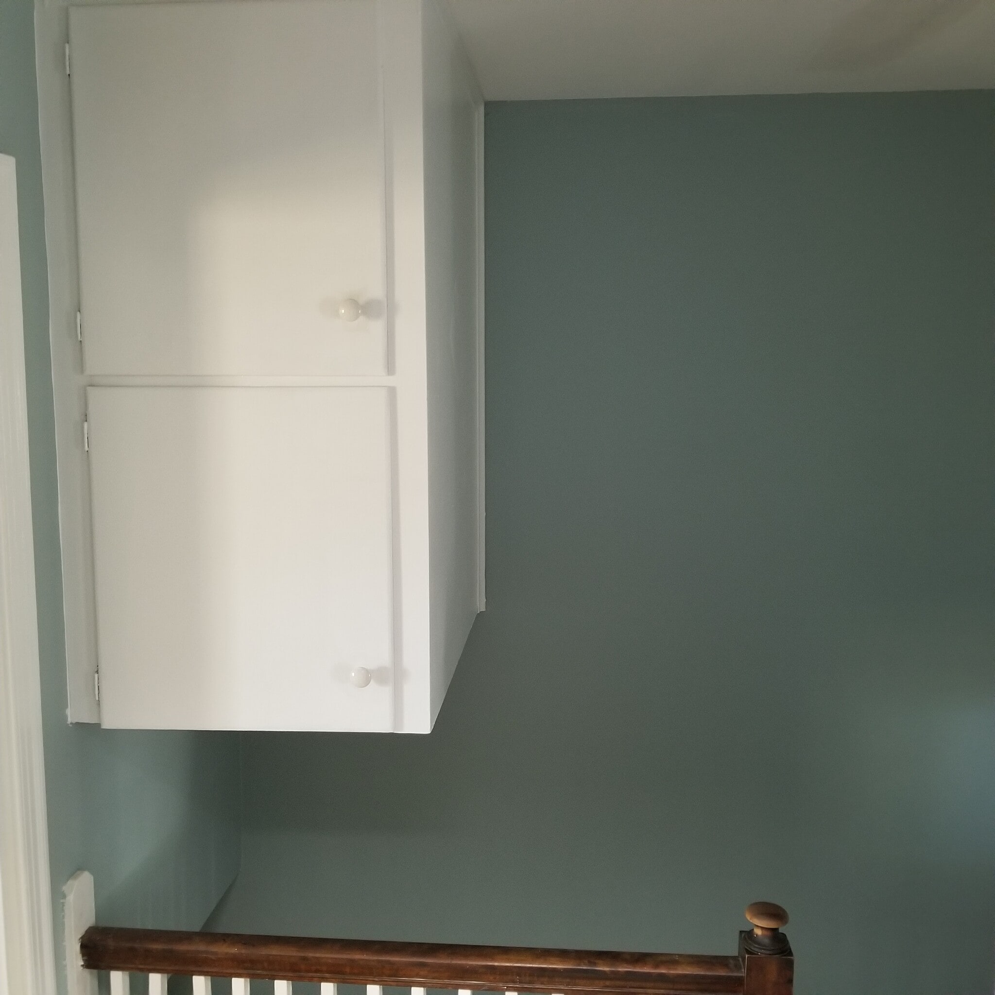 Storage above interior stairs - 2226 Observatory Plz NW