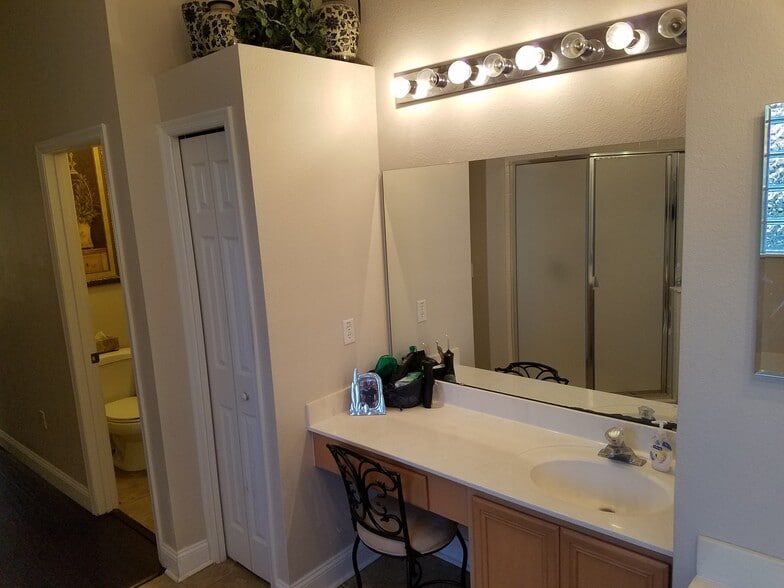 Master bath linen closet - 737 Seneca Meadows Rd